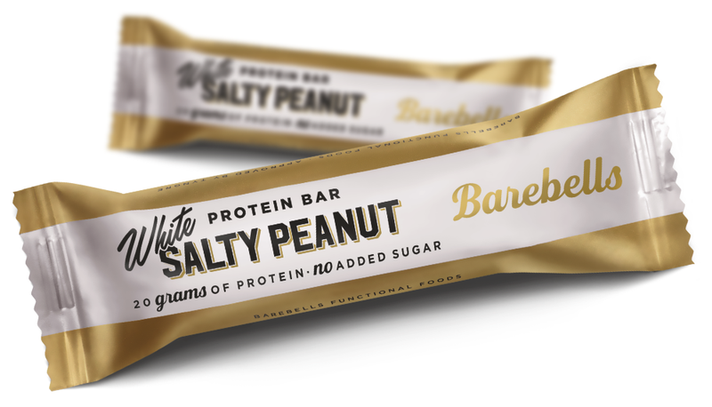 Barebells proteinbar white salty peanut