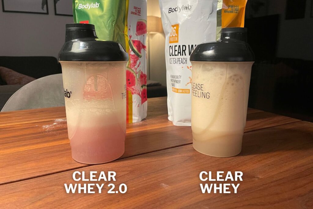 konsistens clear whey