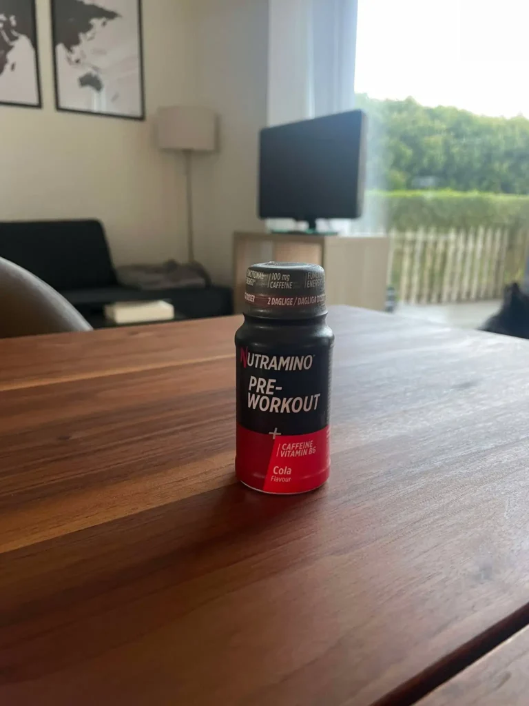 Anmeldelse Nutramino pre workout