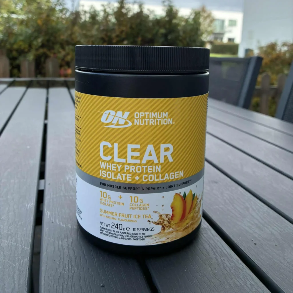 Clear whey med kollagen